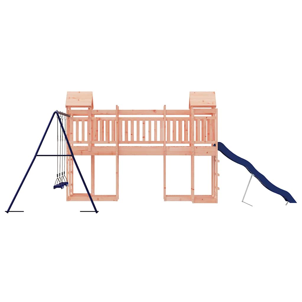 vidaXL Outdoor Playset Solid Wood Douglas - Brown - 33041