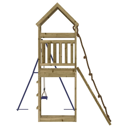 vidaXL Outdoor Playset Impregnated Wood Pine - Brown - 33065