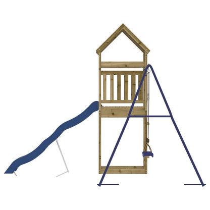 vidaXL Outdoor Playset Impregnated Wood Pine - Brown - 33072