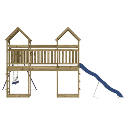 vidaXL Outdoor Playset Impregnated Wood Pine - Brown - 33077