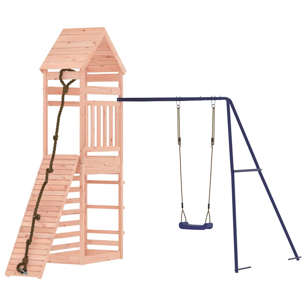 vidaXL Outdoor Playset Solid Wood Douglas - Brown - 33093