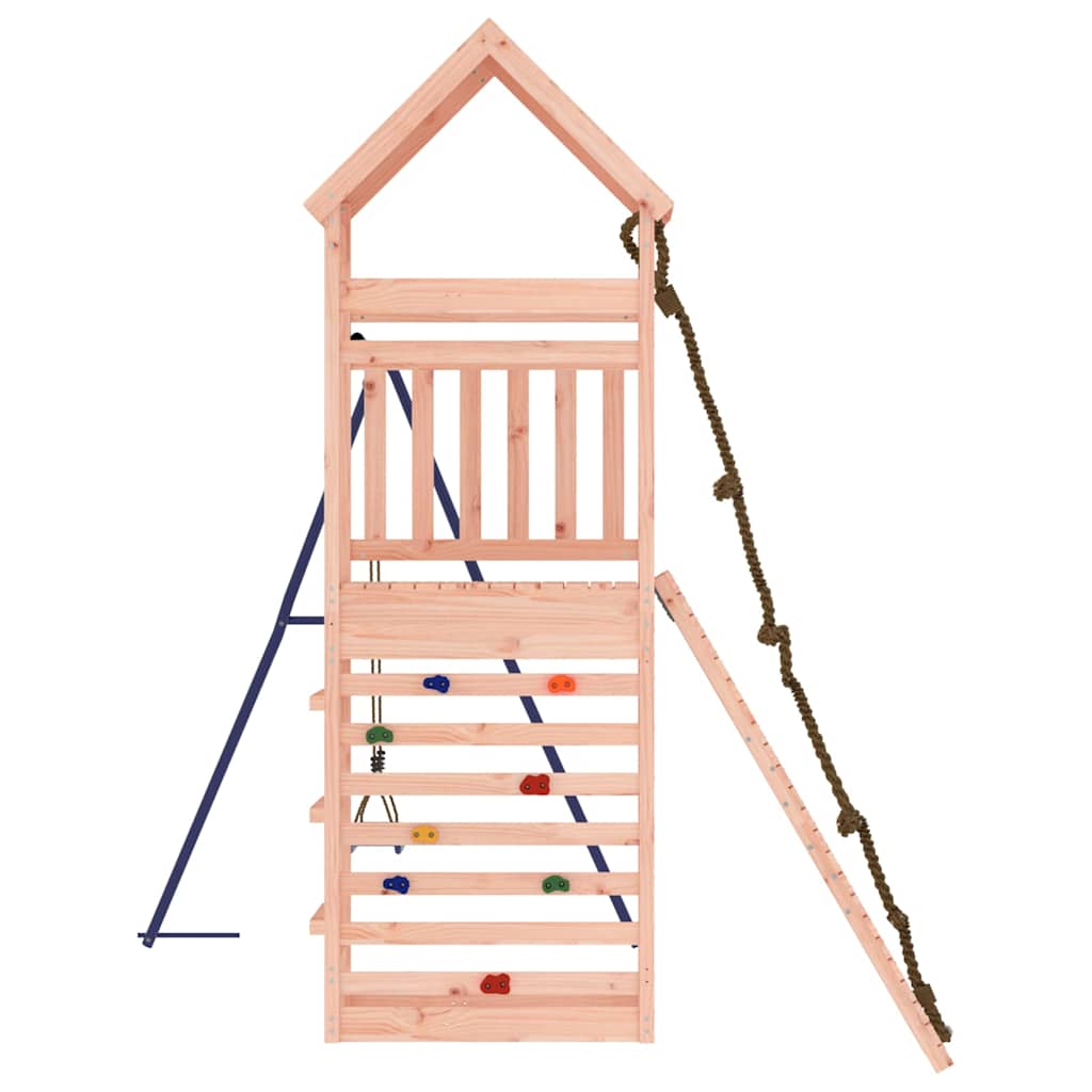 vidaXL Outdoor Playset Solid Wood Douglas - Brown - 33093