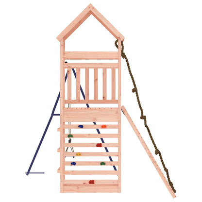 vidaXL Outdoor Playset Solid Wood Douglas - Brown - 33093