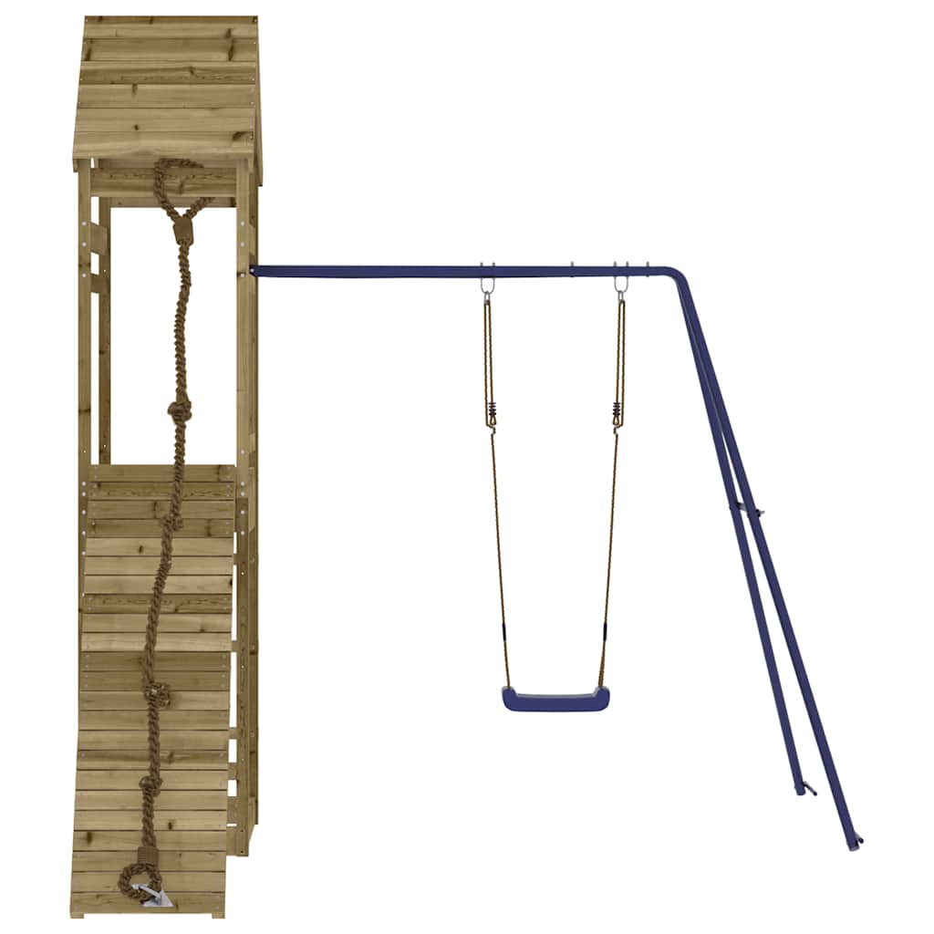 vidaXL Outdoor Playset Impregnated Wood Pine - Brown - 33095