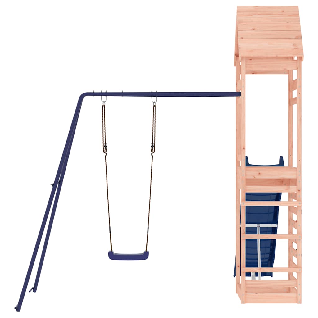 vidaXL Outdoor Playset Solid Wood Douglas - Brown - 33103