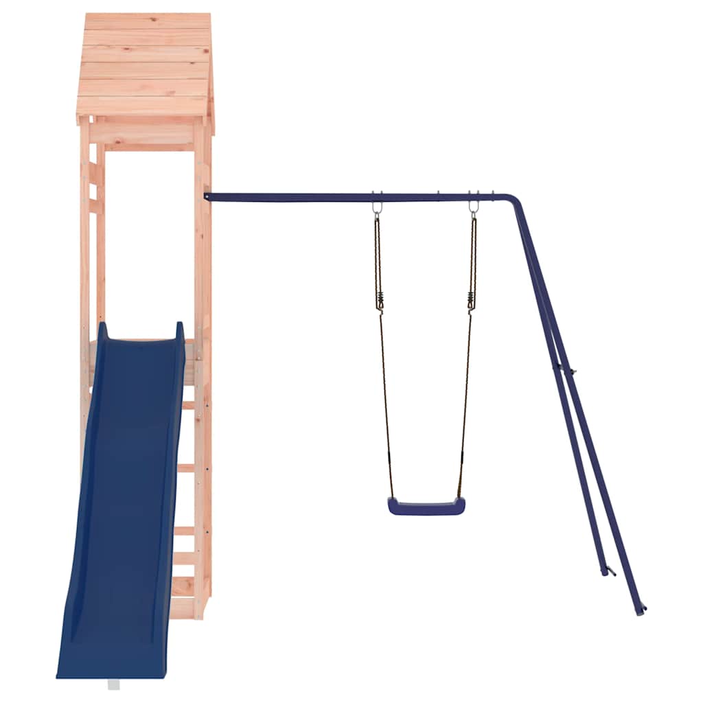 vidaXL Outdoor Playset Solid Wood Douglas - Brown - 33103