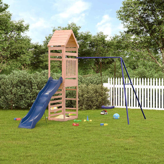 vidaXL Outdoor Playset Solid Wood Douglas - Brown - 33103