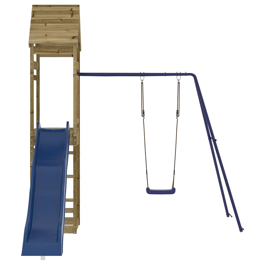 vidaXL Outdoor Playset Impregnated Wood Pine - Brown - 33104