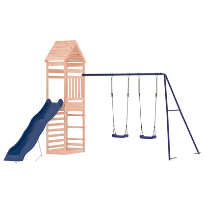 vidaXL Outdoor Playset Solid Wood Douglas - Brown - 33107