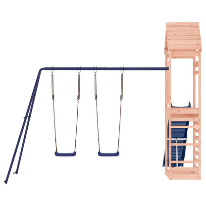 vidaXL Outdoor Playset Solid Wood Douglas - Brown - 33107