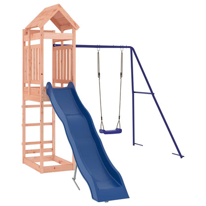 vidaXL Outdoor Playset Solid Wood Douglas - Brown - 33127
