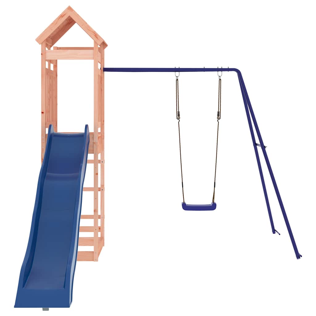 vidaXL Outdoor Playset Solid Wood Douglas - Brown - 33127
