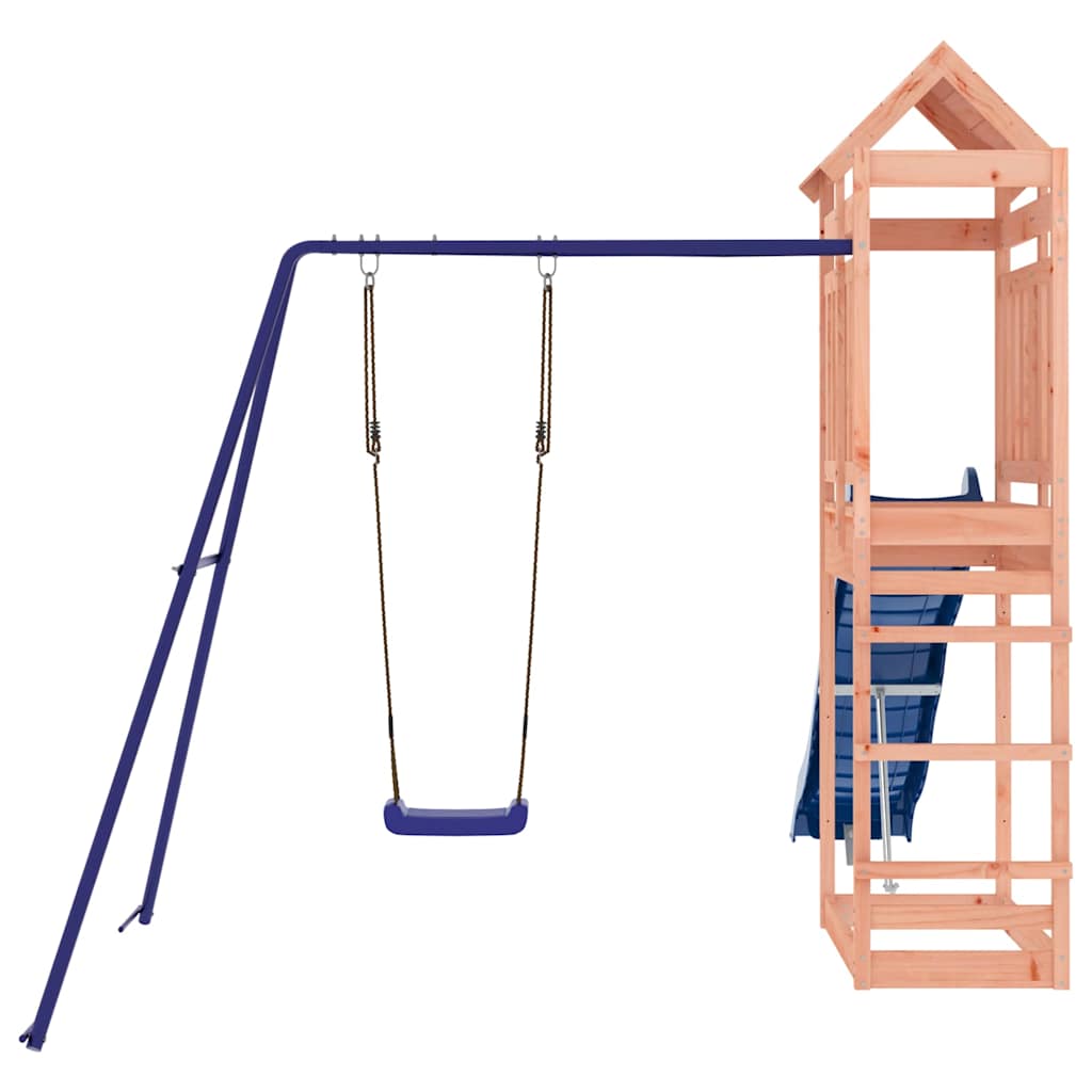 vidaXL Outdoor Playset Solid Wood Douglas - Brown - 33127