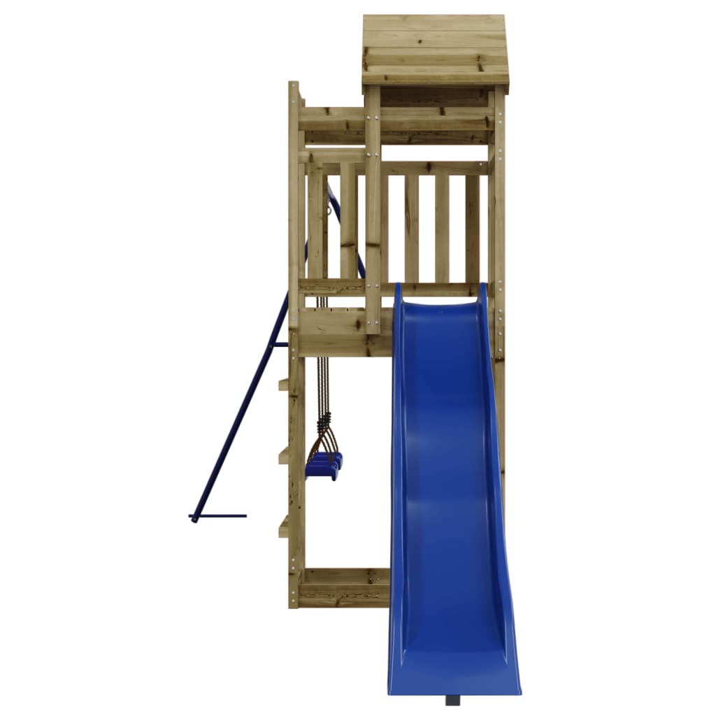 vidaXL Outdoor Playset Impregnated Wood Pine - Brown - 33142