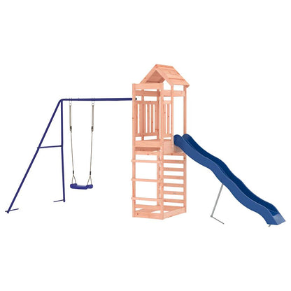 vidaXL Outdoor Playset Solid Wood Douglas - Brown - 33155
