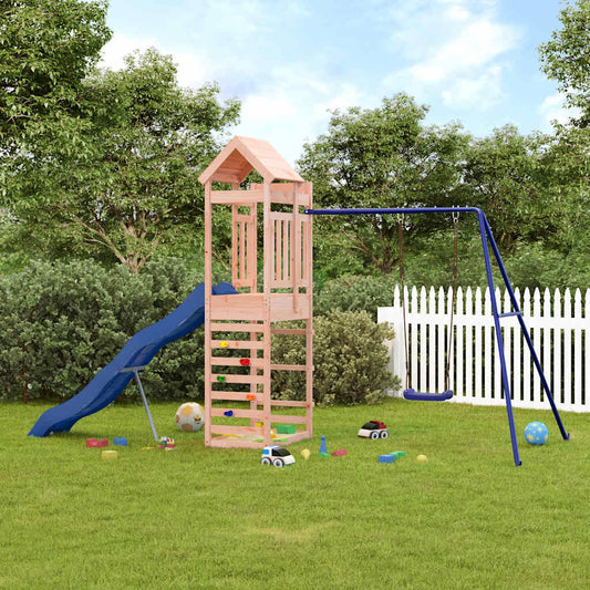 vidaXL Outdoor Playset Solid Wood Douglas - Brown - 33155
