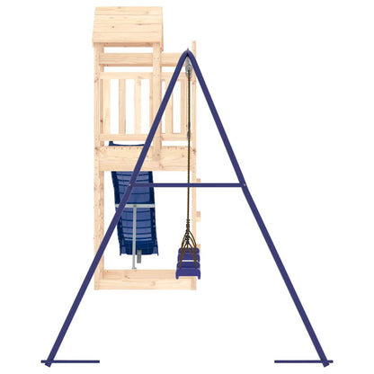 vidaXL Outdoor Playset Solid Wood Pine - Brown - 33162