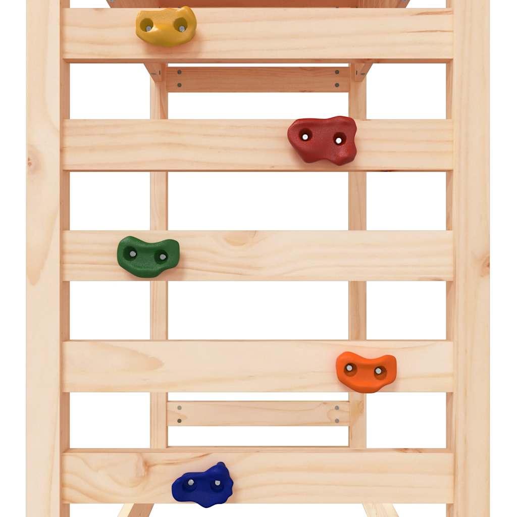 vidaXL Outdoor Playset Solid Wood Pine - Brown - 33162