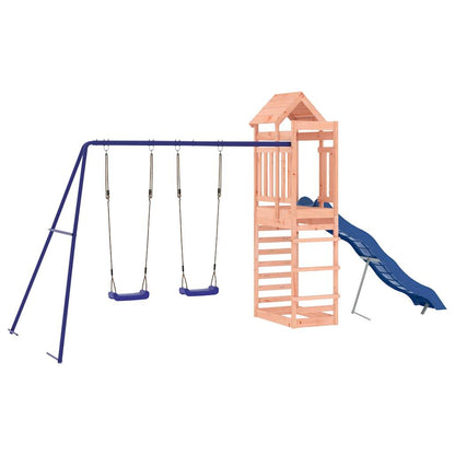 vidaXL Outdoor Playset Solid Wood Douglas - Brown - 33165