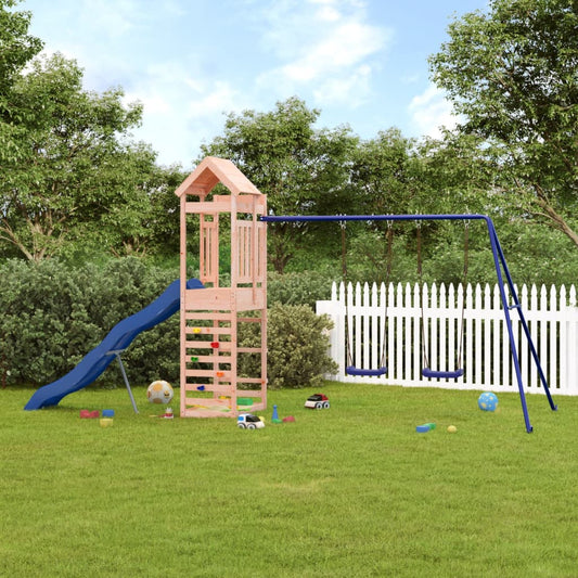 vidaXL Outdoor Playset Solid Wood Douglas - Brown - 33165