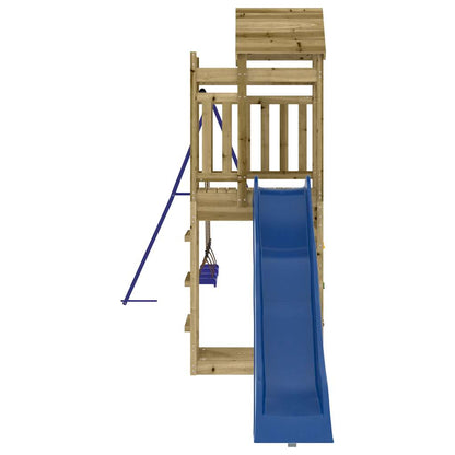 vidaXL Outdoor Playset Impregnated Wood Pine - Brown - 33166