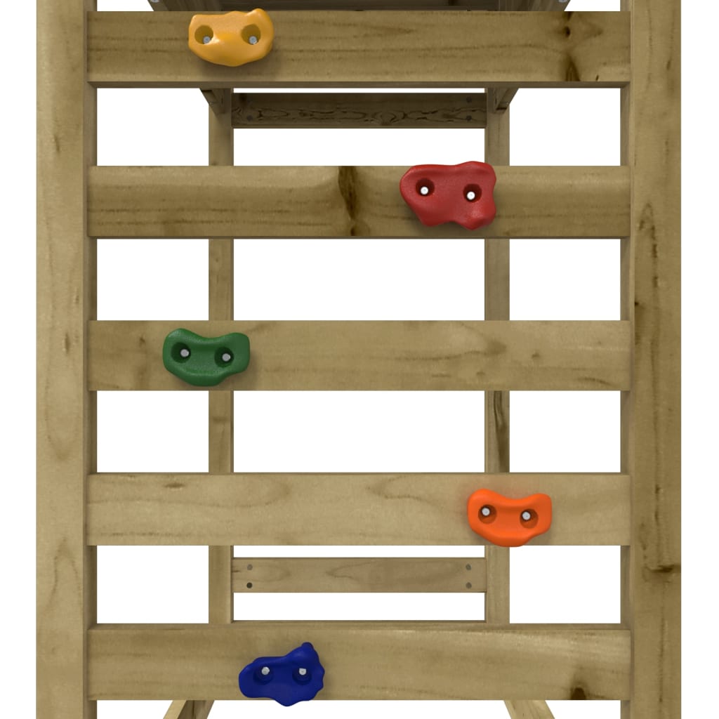 vidaXL Outdoor Playset Impregnated Wood Pine - Brown - 33166