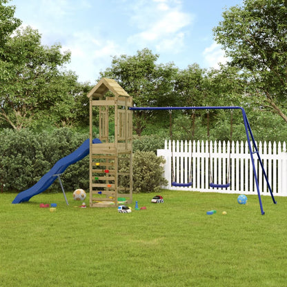 vidaXL Outdoor Playset Impregnated Wood Pine - Brown - 33166