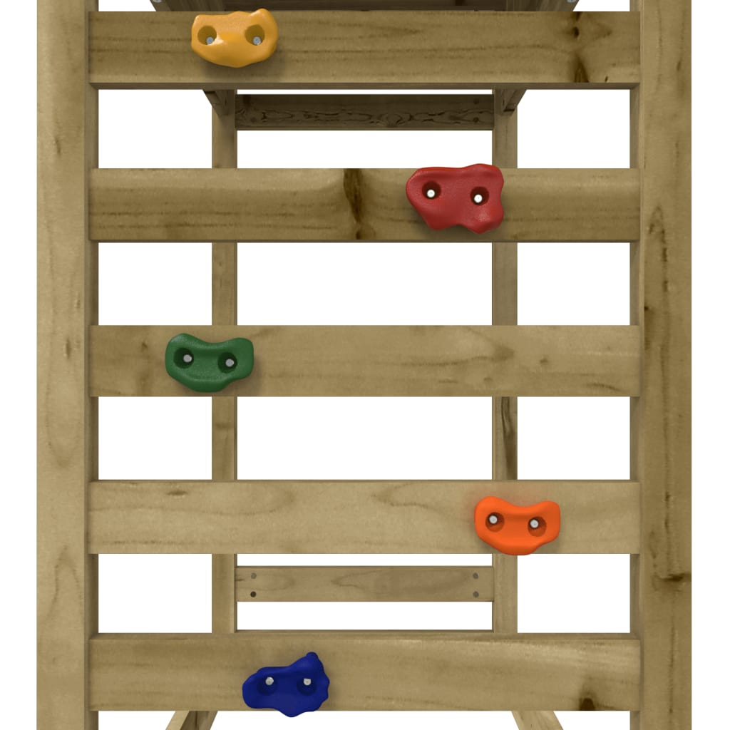 vidaXL Outdoor Playset Impregnated Wood Pine - Brown - 33170