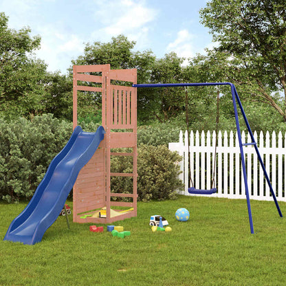 vidaXL Outdoor Playset Solid Wood Douglas - Brown - 33172