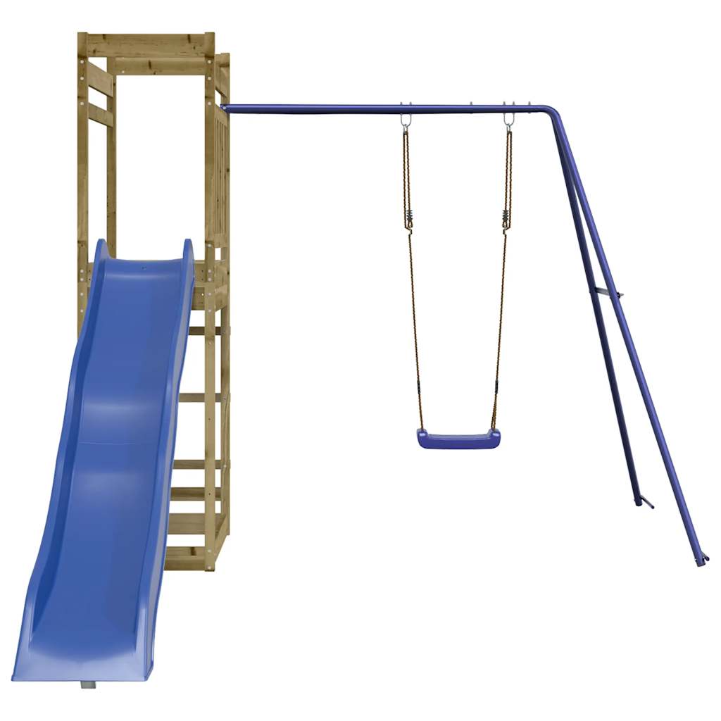 vidaXL Outdoor Playset Impregnated Wood Pine - Brown - 33181