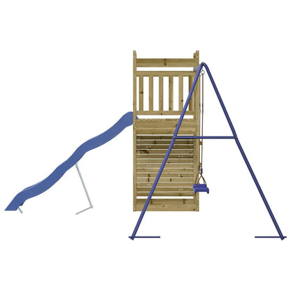 vidaXL Outdoor Playset Impregnated Wood Pine - Brown - 33181