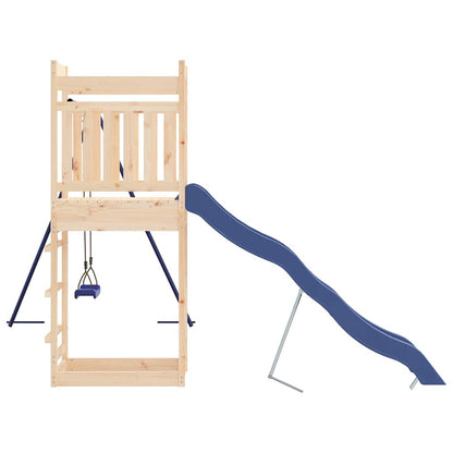 vidaXL Outdoor Playset Solid Wood Pine - Brown - 33223