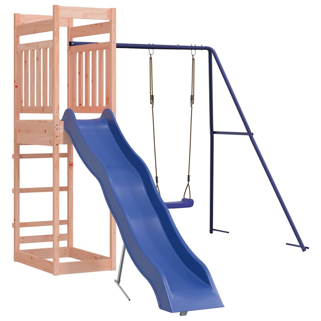 vidaXL Outdoor Playset Solid Wood Douglas - Brown - 33224