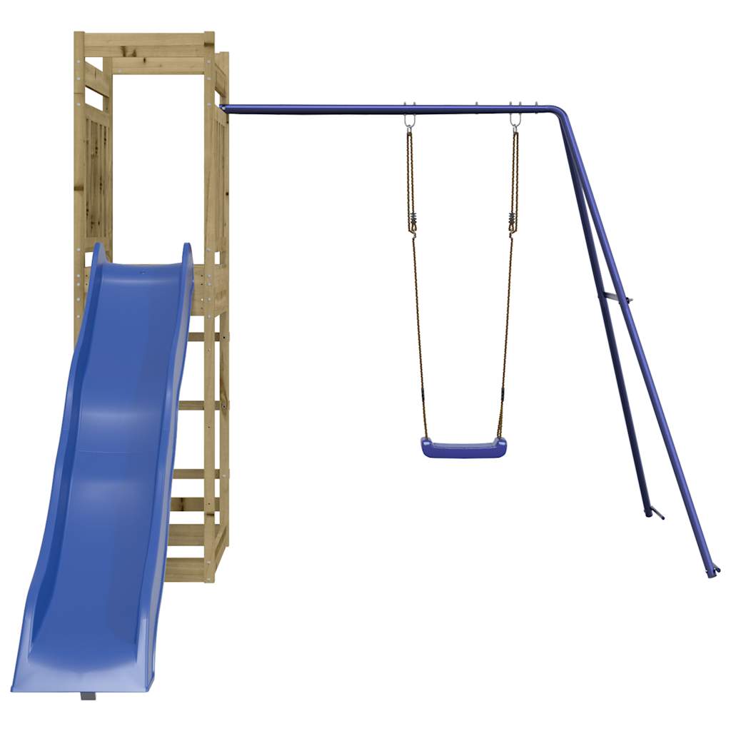vidaXL Outdoor Playset Impregnated Wood Pine - Brown - 33229