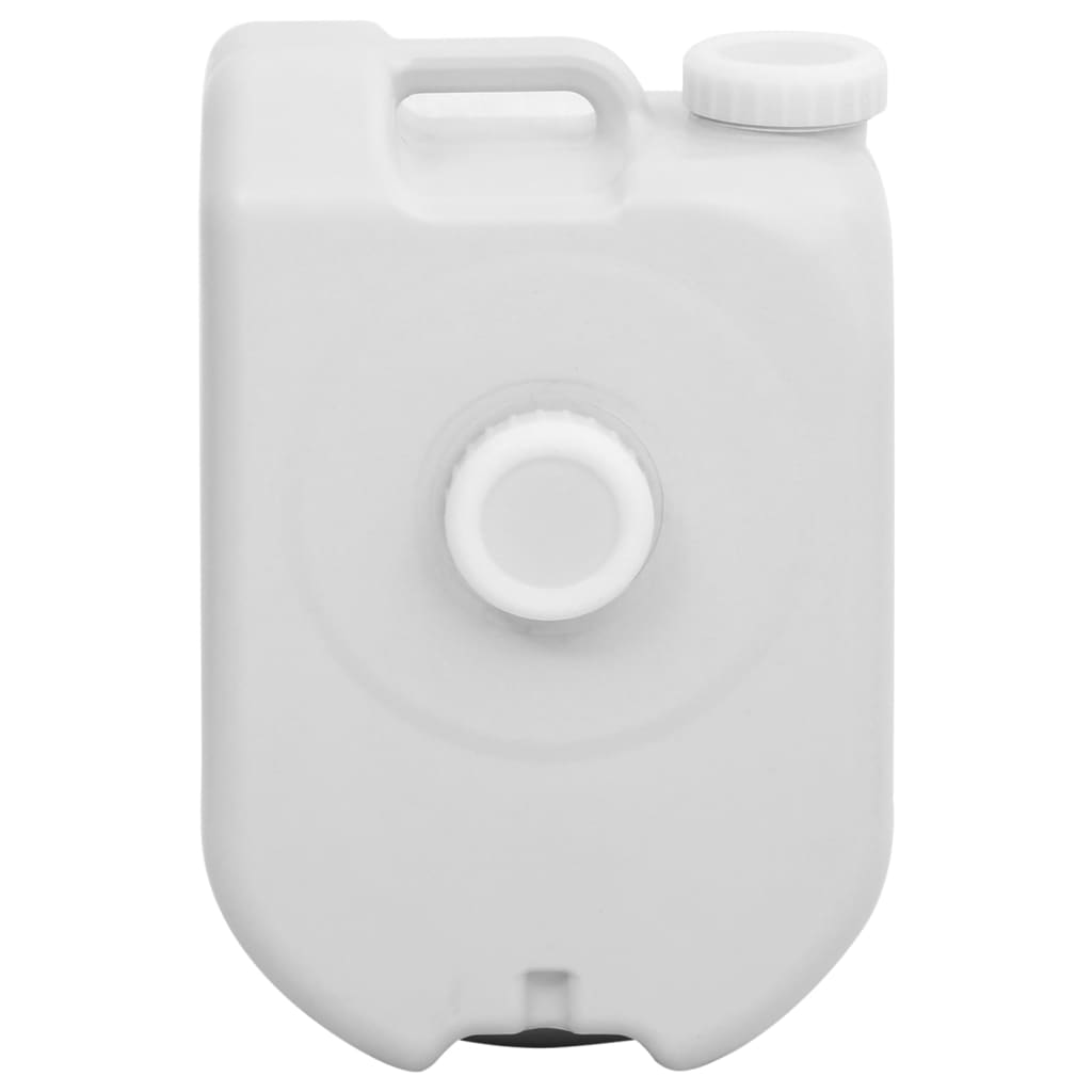 vidaXL Portable Water Tank 24 L Grey - 32 x 24 x 48 cm