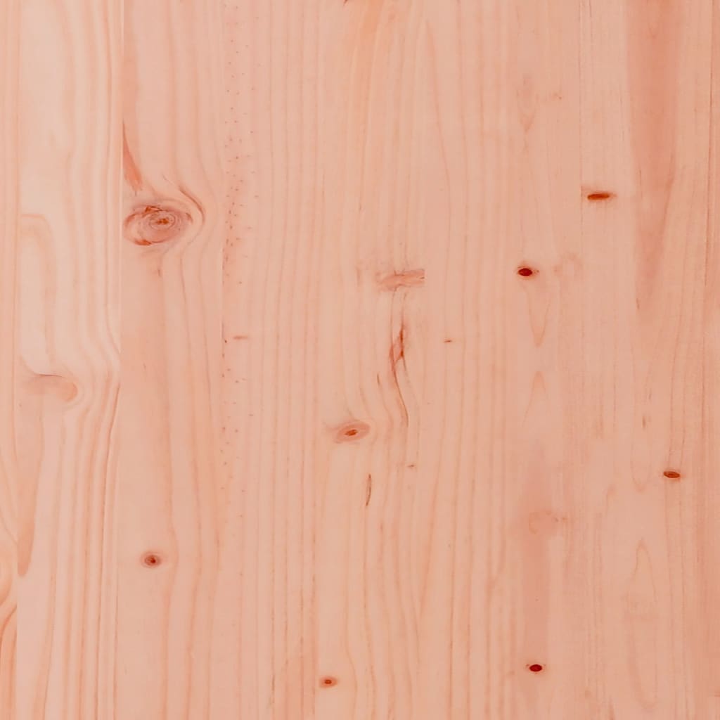 vidaXL Sandbox with Seats Square Solid Wood Douglas - Brown - 160 x 160 x 20 cm