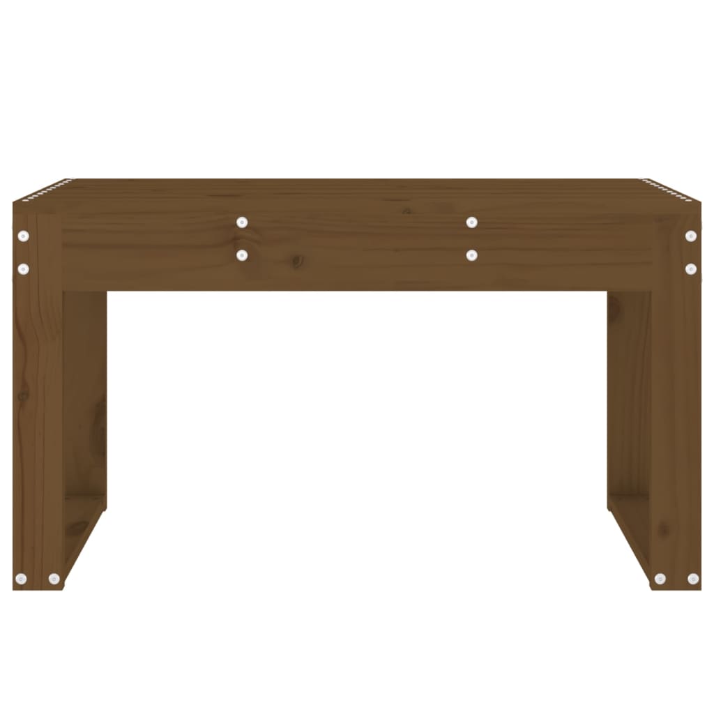 vidaXL Garden Bench Honey Brown 80x38x45 cm Solid Wood Pine