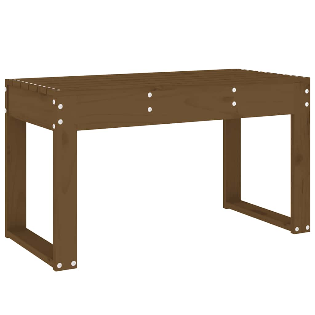 vidaXL Garden Bench Honey Brown 80x38x45 cm Solid Wood Pine