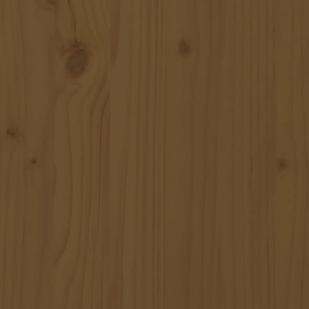 vidaXL Garden Bench Honey Brown 80x38x45 cm Solid Wood Pine
