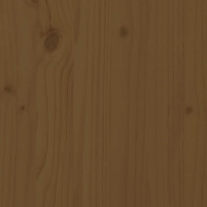 vidaXL Garden Bench Honey Brown 80x38x45 cm Solid Wood Pine