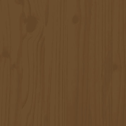 vidaXL Garden Bench Honey Brown 110x38x45 cm Solid Wood Pine