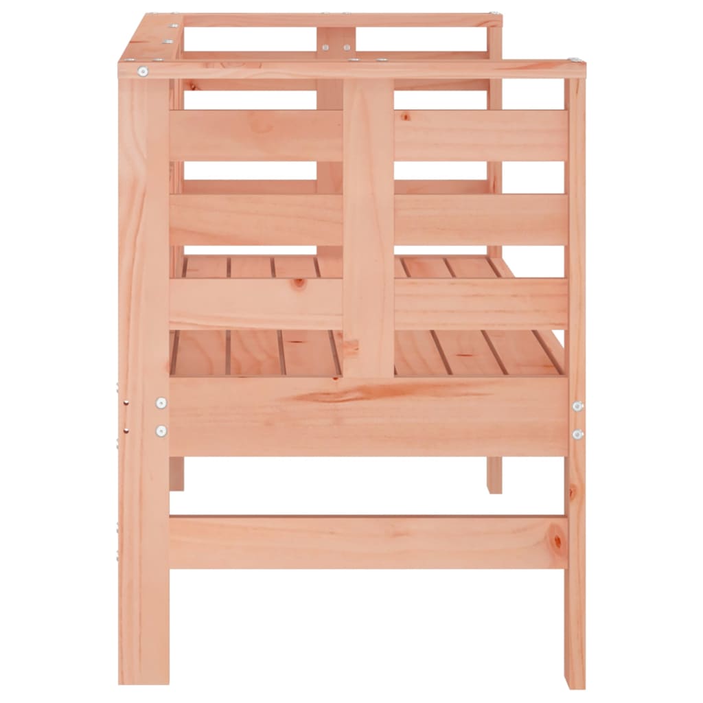 vidaXL Garden Bench 111.5x53x71 cm Solid Wood Douglas - Brown