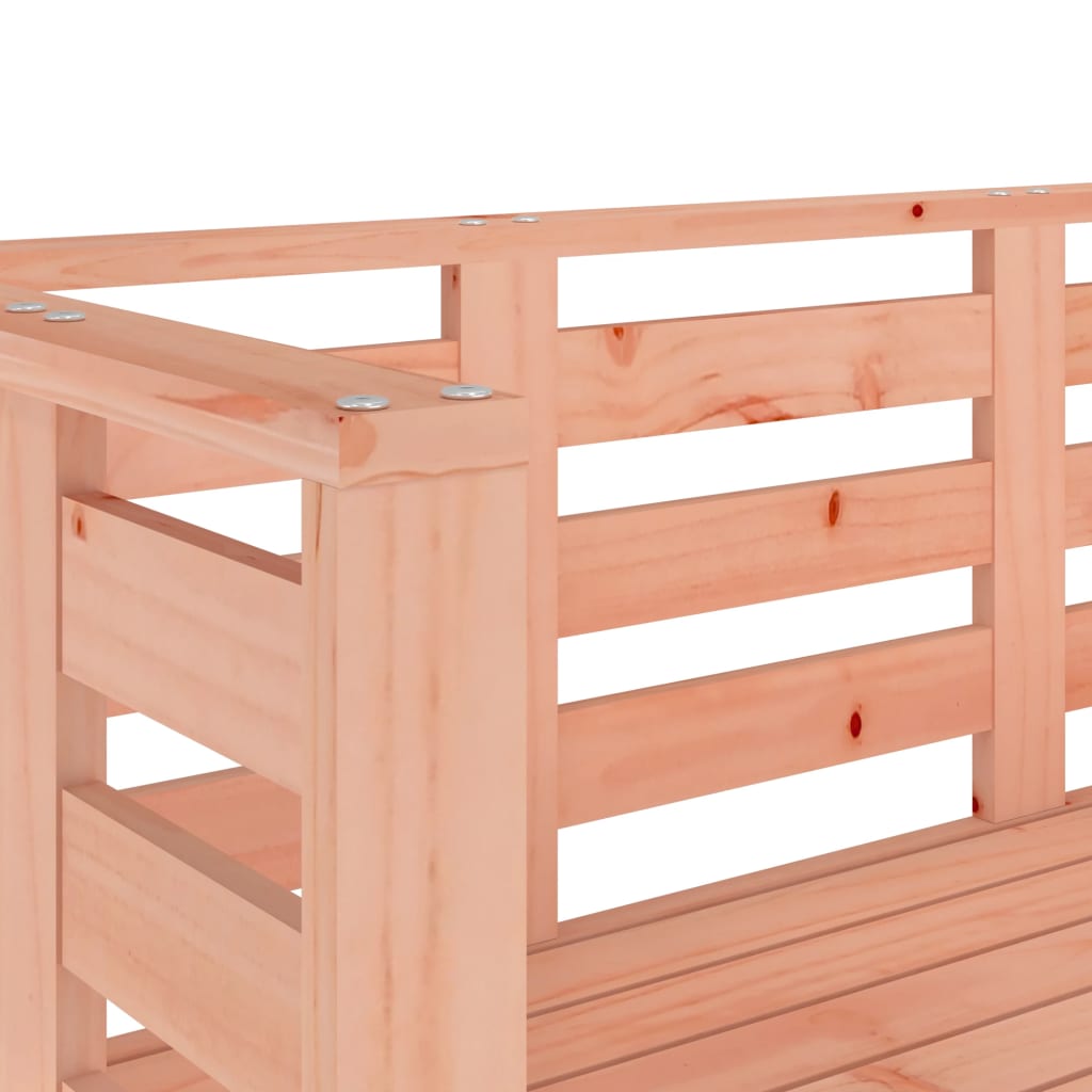 vidaXL Garden Bench 111.5x53x71 cm Solid Wood Douglas - Brown
