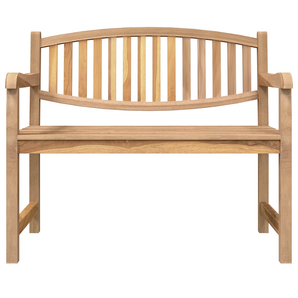 vidaXL Garden Bench 114x59x87 cm Solid Teak Wood - Brown