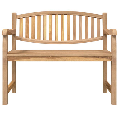 vidaXL Garden Bench 114x59x87 cm Solid Teak Wood - Brown