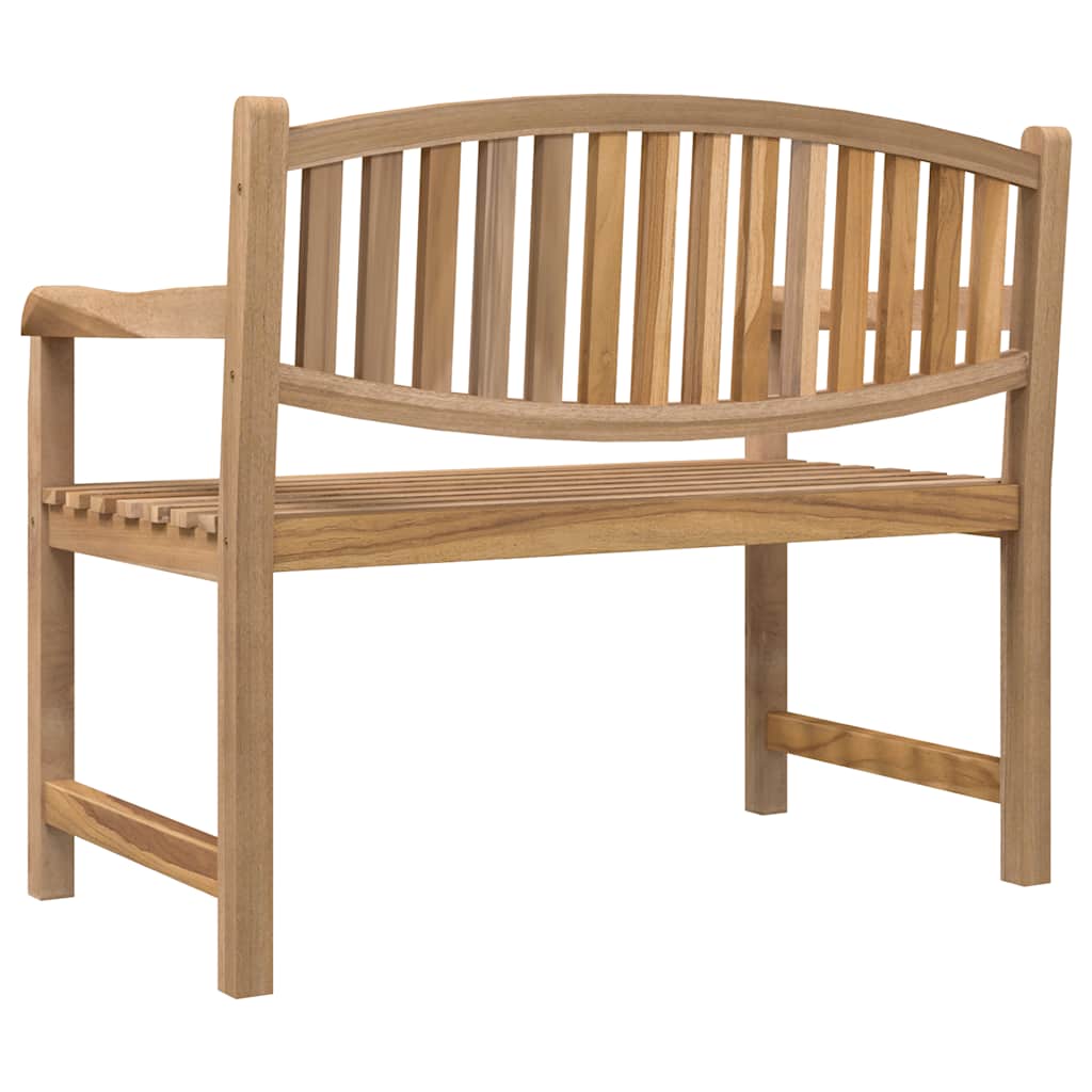 vidaXL Garden Bench 114x59x87 cm Solid Teak Wood - Brown