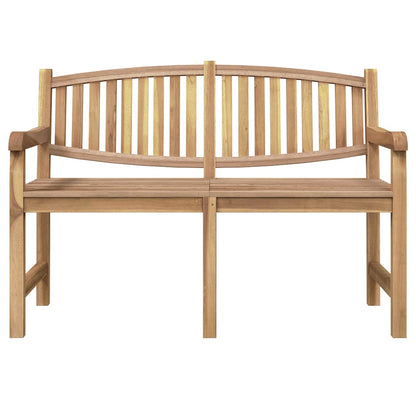 vidaXL Garden Bench 149.5x60x90 cm Solid Teak Wood - Brown
