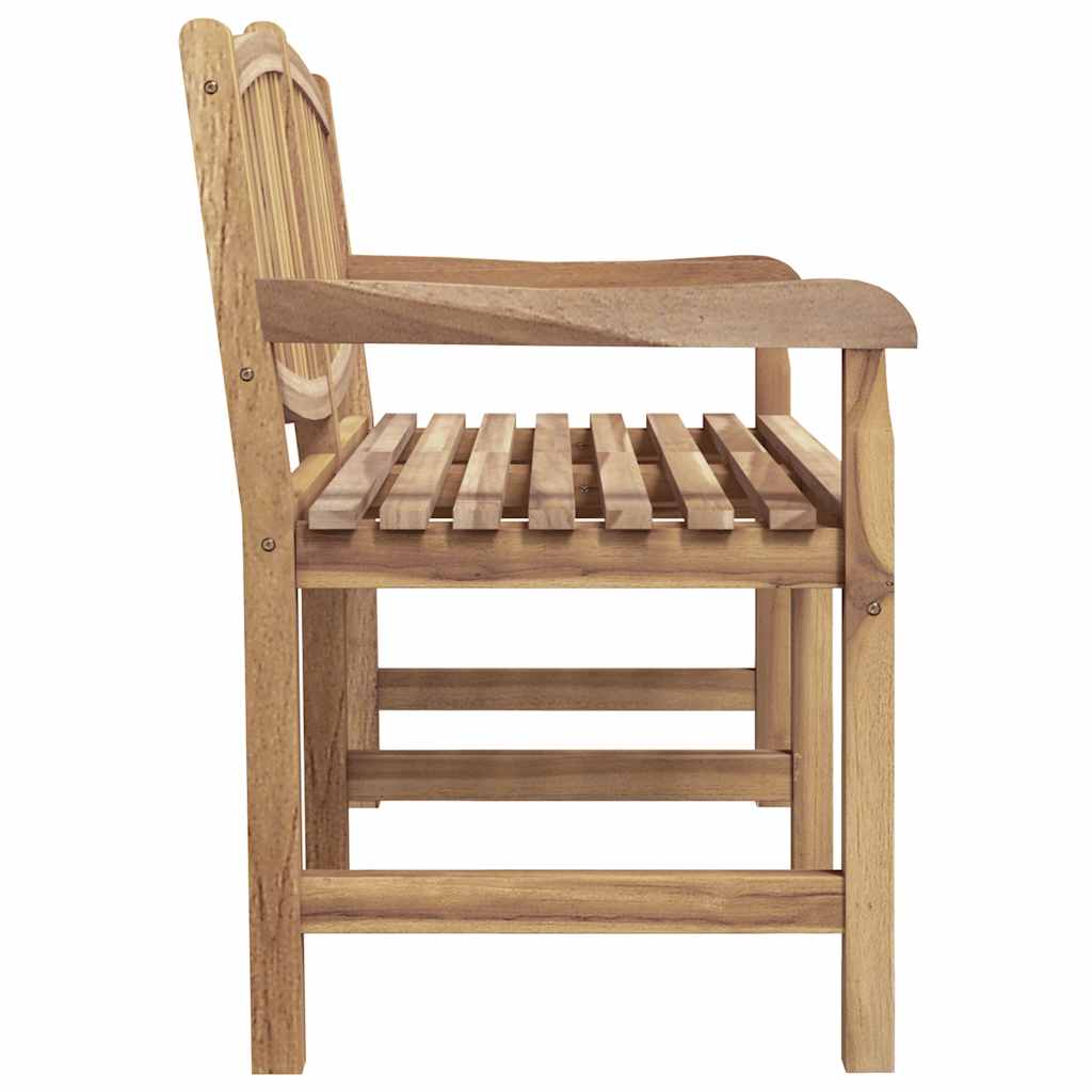 vidaXL Garden Bench 149.5x60x90 cm Solid Teak Wood - Brown