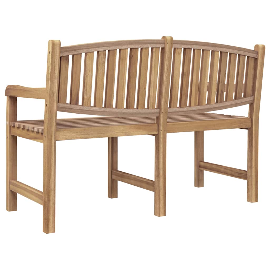 vidaXL Garden Bench 149.5x60x90 cm Solid Teak Wood - Brown