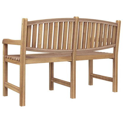 vidaXL Garden Bench 149.5x60x90 cm Solid Teak Wood - Brown